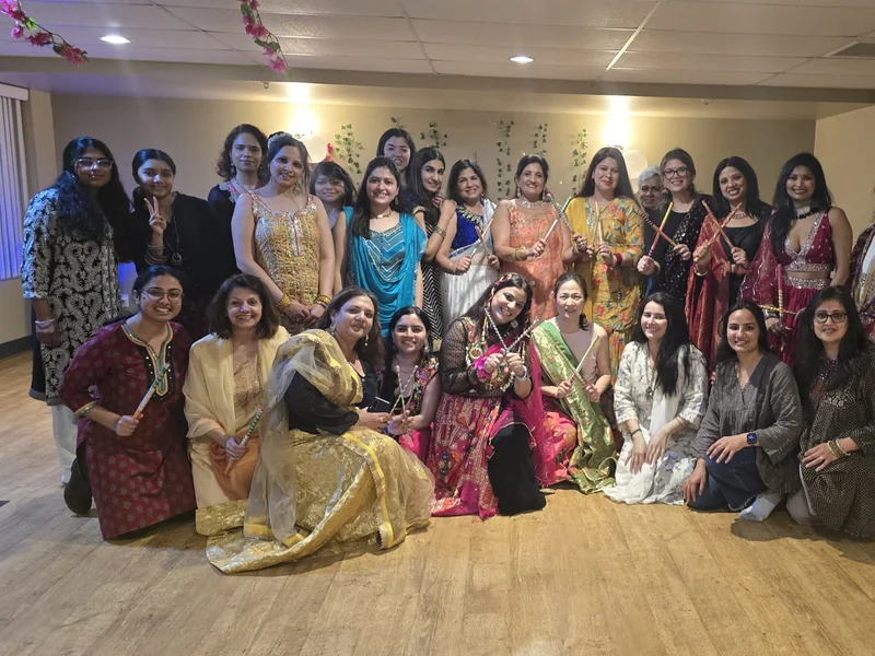 Garba themed cultural celebration