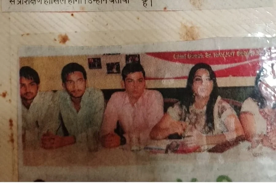 News clipping from India